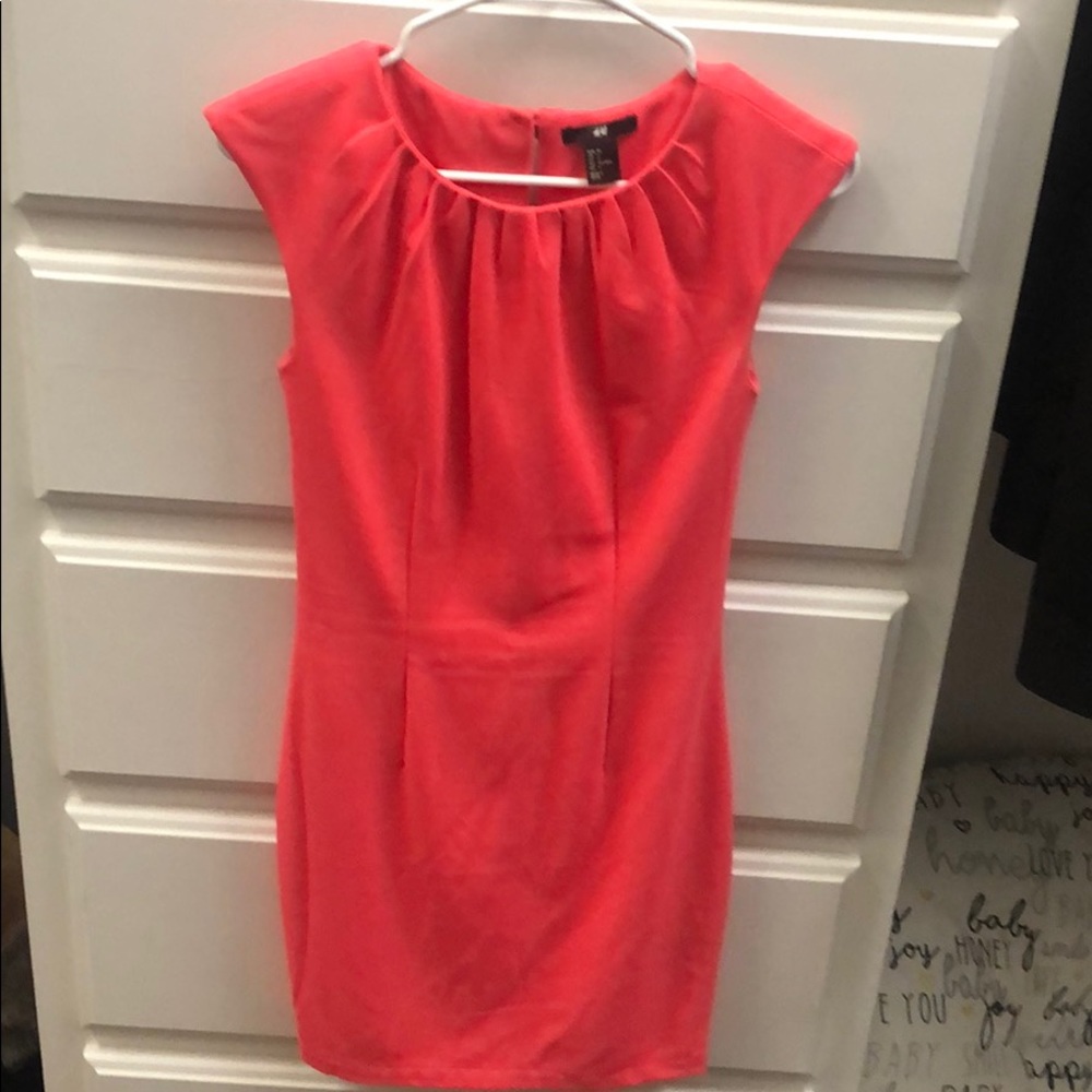 Pink h&m dress
